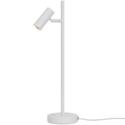 Lampa stołowa OMARI LED 2700K Biała ciepła Metal | Biały