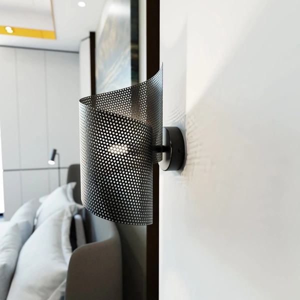 Kinkiet Emibig SPIRAL Czarny 1357/1