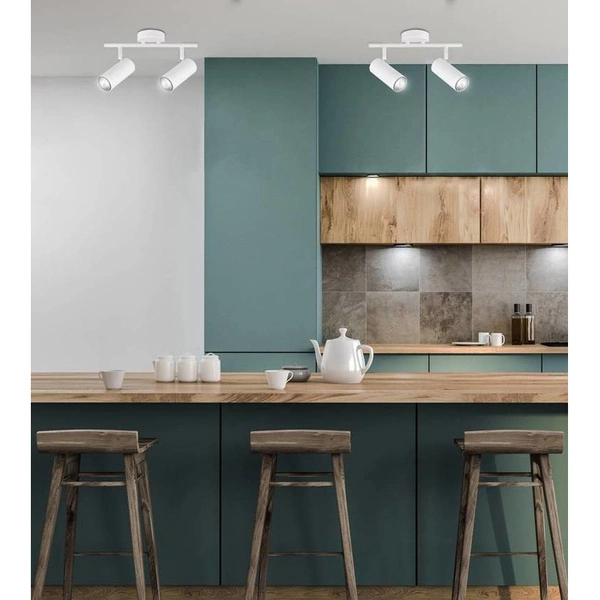 Lampa ścienna/sufitowa COLLY, 92-01610, biała, 2x15W GU10