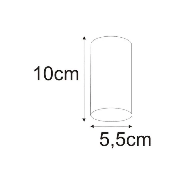 Reflektor / spot K-4404 z serii MILE BLACK