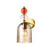 Kinkiet Tropea bursztynowy 1xE27