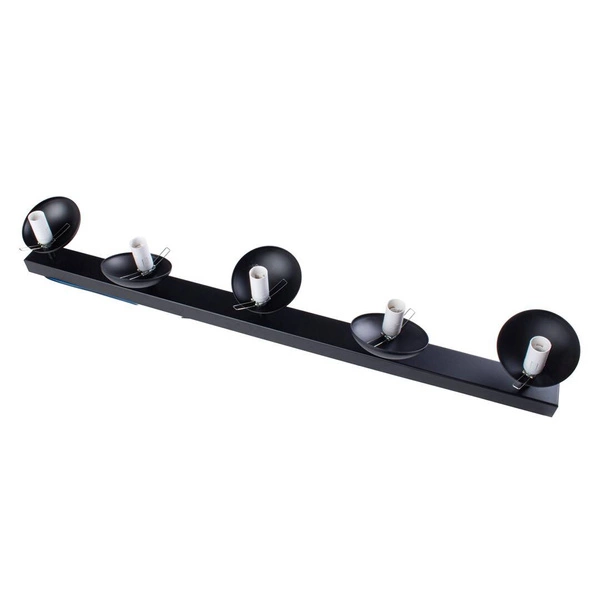 Lampa sufitowa nowoczesna szklana kula listwa SFERA V czarny/biały szer. 100cm