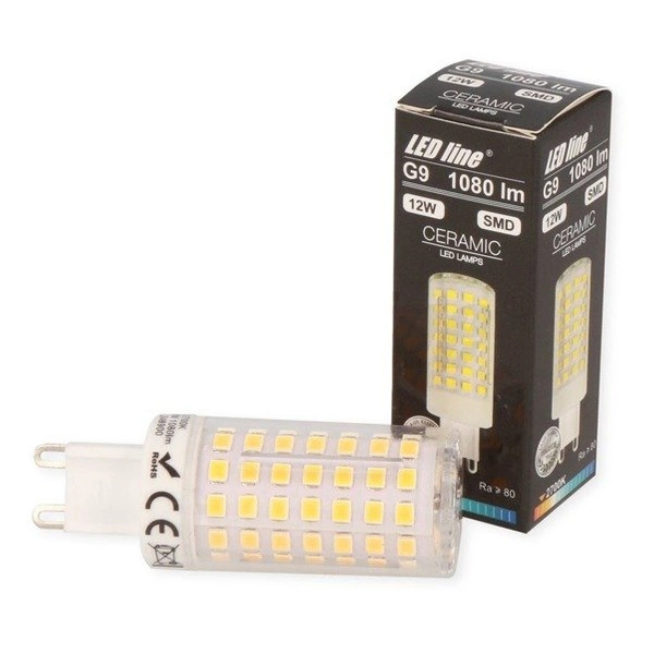 Żarówka Led G9 12W zimna 6000K