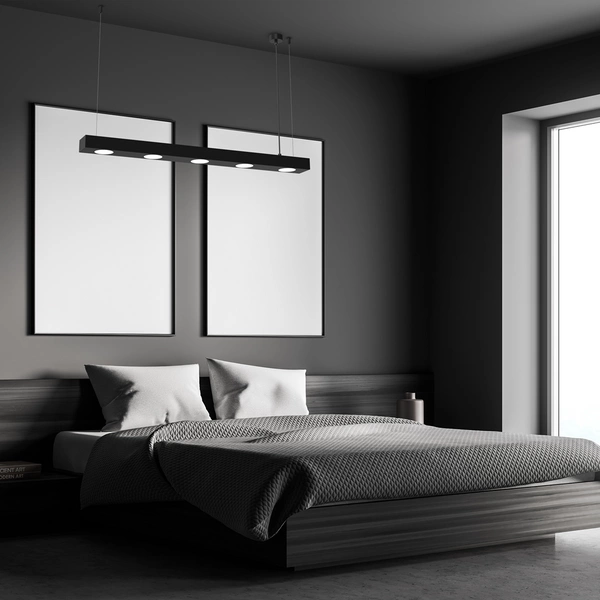 Lampa wisząca ALEXANDER, MLP8834, czarna, 5x11W GX53