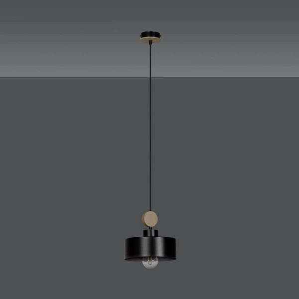 Lampa wisząca Emibig TUNISO 1 Czarny 582/1