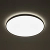 Plafon AGNES ROUND LED PRO 64cm 64W barwa ciepła 3000K | czarny 10975