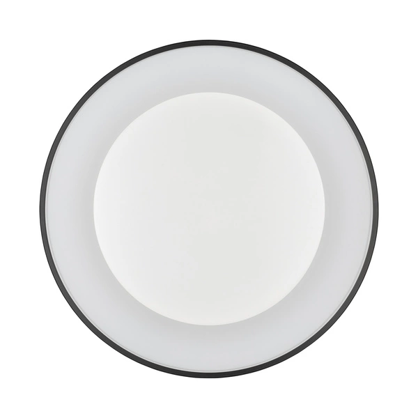 Plafon NIKKI ROUND LED śr. 60cm 60W barwa neutralna 4000K | czarny 11212