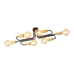 Lampa sufitowa Emibig VEKEN 6A GOLD 1175/6A