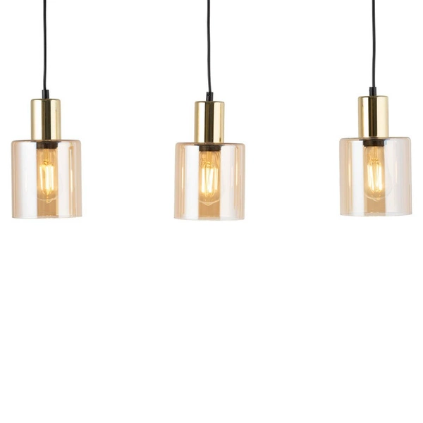 SIERRA GOLD LAMPA WISZĄCA 3 PŁ LISTWA 6666