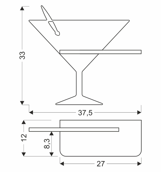 Kinkiet IQ KIDS PICCOLO z półką, 21-03546, różowy, 4W LED, 4000K