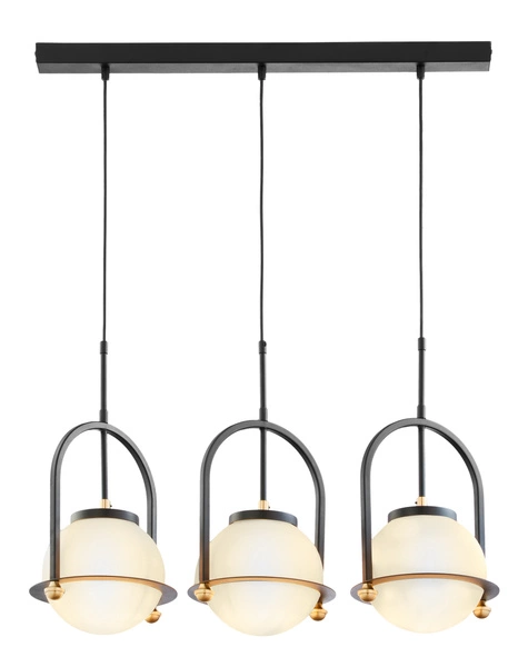 Loftowa Lampa wisząca ROSSO wys. 93cm 3xE27 15W IP20 | Czarny