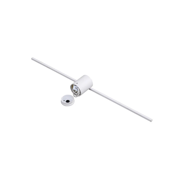 Kinkiet Modern Slim L, biały, 8W LED, barwa ciepła 3000K, IP44