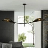 Lampa sufitowa Emibig LOTUS 2 Czarny/GOLD 1106/2