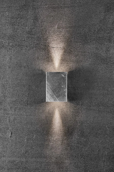 Kinkiet FOLD LED 3000K Biała ciepła Stal | Ocynkowany