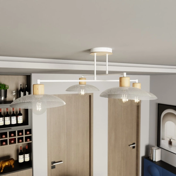 Lampa sufitowa Emibig KOBE 4 Biały 1319/4