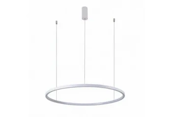 Lampa wisząca Italux Vinola 80cm 48W LED barwa zmienna | biały
