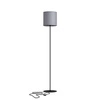 Abażur system lamp PETIT tkanina | srebrny 8332