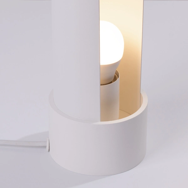 Lampa biurkowa FLASH biała