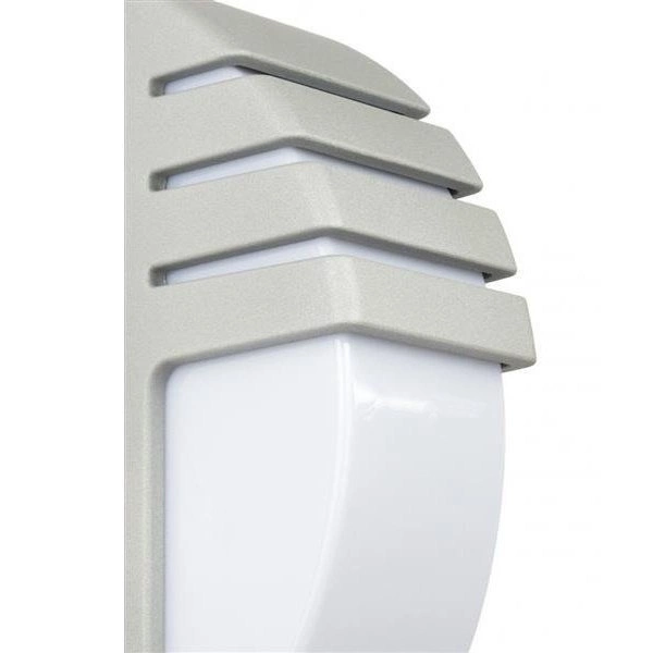 Lampa na elewację lub nad drzwi CITY 1836 srebrna AL