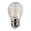 Żarówka Filamentowa LED 2W E27 G45 2700K | biała ciepła