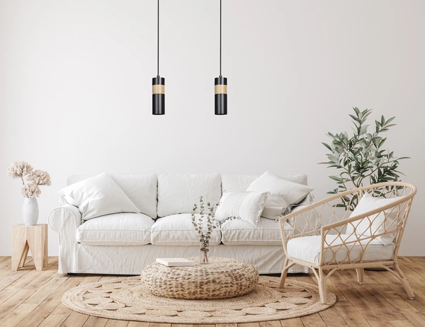 Lampa wisząca Emibig AKARI 1 Czarny 732/1