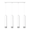 Lampa wisząca Emibig KIBO 4 WH/CHROME 641/4