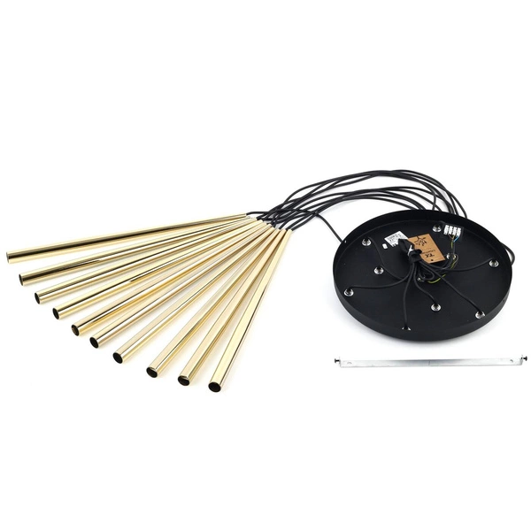 PIANO BLACK GOLD LAMPA WISZACA 10 10118