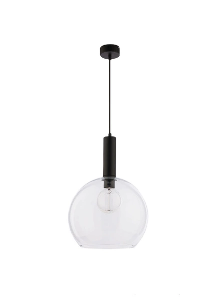 Nowoczesna Lampa wisząca LAF wys. 80cm 1xE27 15W IP20 | Czarny
