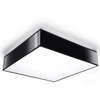 Plafon Sollux HORUS 45 Lampa sufitowa PVC, Stal, czarny 3 x15W LED, SL.0139