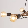 HELIX WOOD ORZECH LAMPA WISZĄCA 6 PŁ 4950