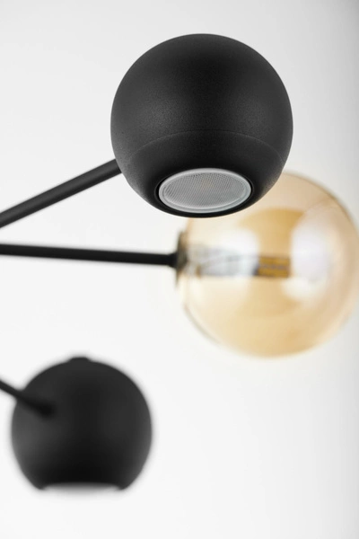 Nowoczesny Żyrandol MOKA wys. 47-69cm 3xG9 3xGU10
14W IP20 | Czarny