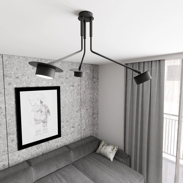 Lampa wisząca Emibig MIZU 3 BL 1448/3