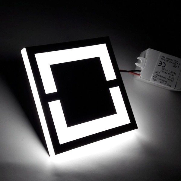 Oprawa schodowa 0,6W QUADRO zimna 6500K