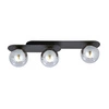 Lampa sufitowa Emibig PLAZA 3 Czarny/GRAFIT 1119/3