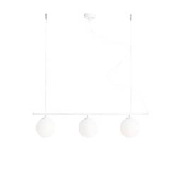 Aldex Lampa wisząca BERYL 3, 1006E, biała, 3x40W E14