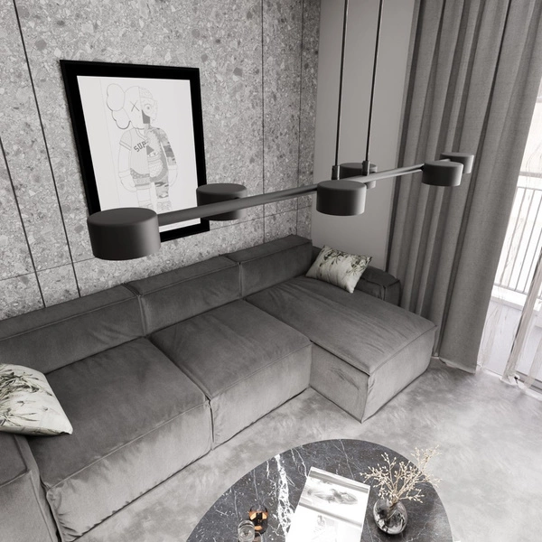 Lampa wisząca Emibig MEGARA 6 BL 1439/6