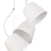 Lampa wisząca TIKET biała 3 pkt