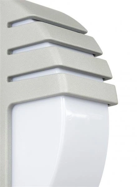 Stojąca lampa zewnętrzna słupek CITY 11836 R AL | srebrny