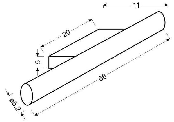 Kinkiet łazienkowy UNIVERSE 66 cm, 21-53947, chrom/biały, 14W LED, barwa neutralna 4000K, IP44