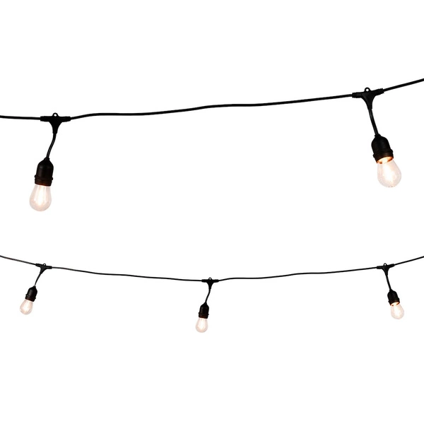 Girlanda zewnętrzna Summer Time 6,6m S14 Filament 2200K 36V 10xE27 IP44