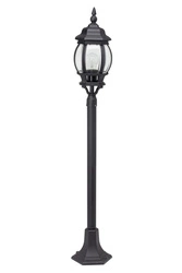 Lampa stojąca ogrodowa Istria Brilliant 1 1x60W E27 Odlew Aluminiowy/Szkło Czarny