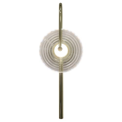 Kinkiet Plato transparentny LED CCT