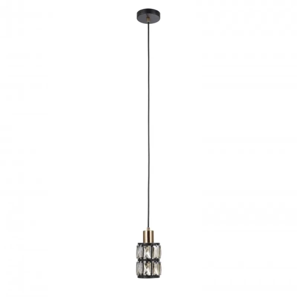 Lampa wisząca Italux Menfi PND-44236-1-BK-GD