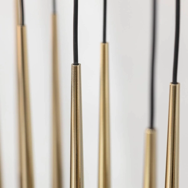 PIANO BLACK GOLD LAMPA WISZACA 12 10119