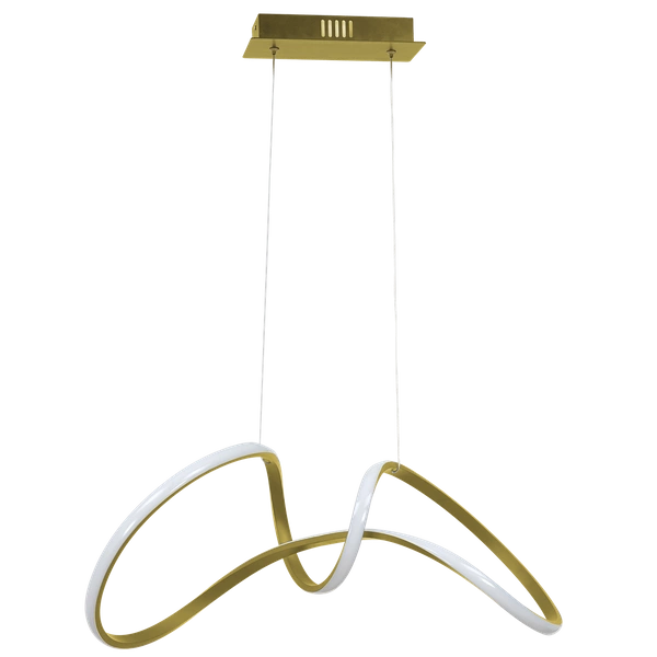 Lampa wisząca TESORO, ML7953, złota, 48W LED, barwa neutralna 4000K