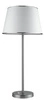 Lampa gabinetowa/stołowa/nocna IBIS 41-00913 satyna/biały 1x40W E14