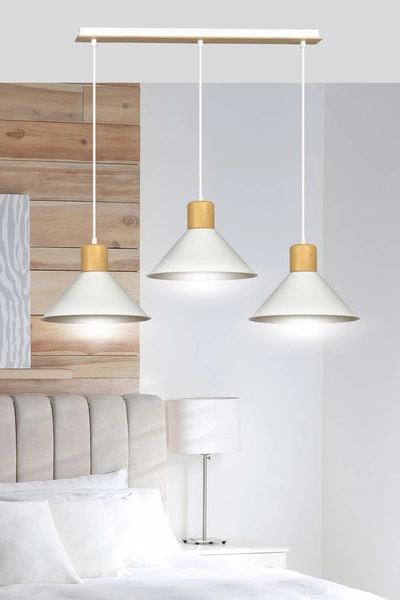 Lampa wisząca Emibig ROWEN 3 Biały 1045/3