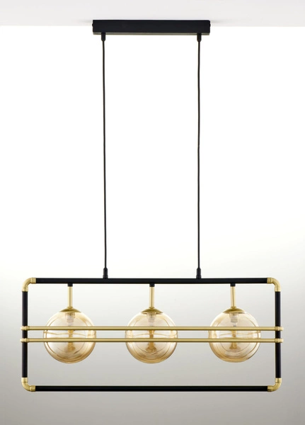 Nowoczesna Lampa wisząca FIORI wys. 115cm 3xG9 14W IP20 | Złoty