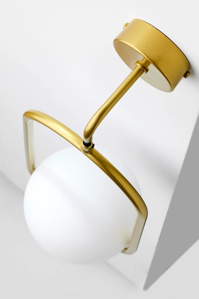 Nowoczesny Kinkiet IGON wys. 50cm 1xE14 11W IP20 | Złoty