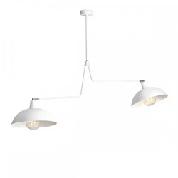 Aldex Lampa sufitowa ESPACE 2, 1036H, biała, 2x60W E27